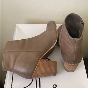 BP Distressed Taupe Booties